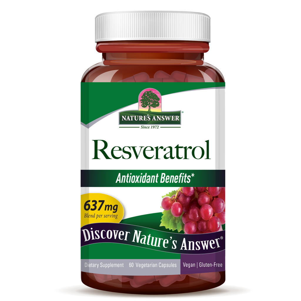 [26179] Nature's Answer Resveratrol, 637 mg