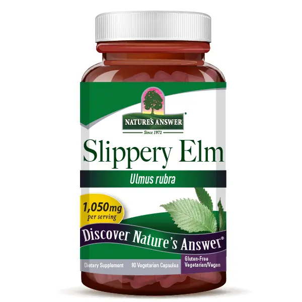 [16334] Nature's Answer Slippery Elm, (350 mg per Capsule)