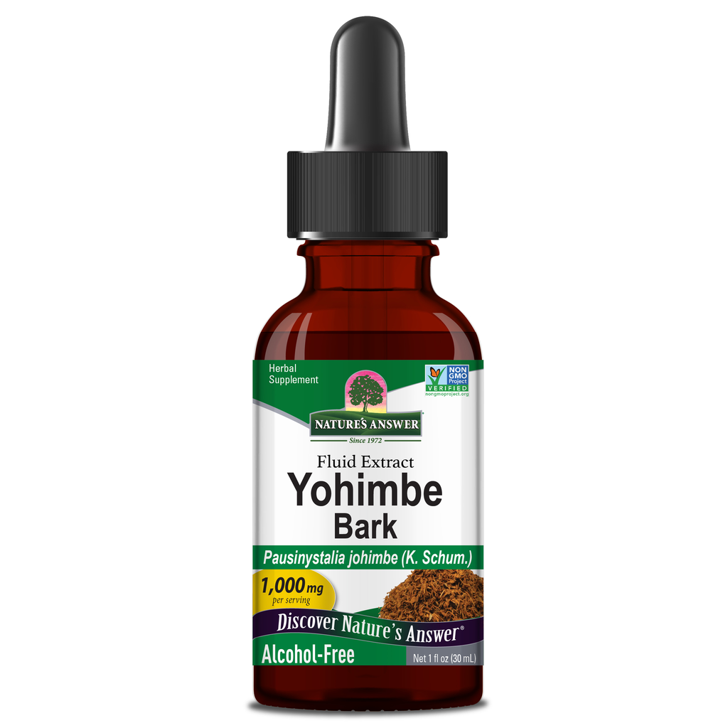[00687] Nature's Answer Yohimbe Bark, Alcohol-Free, 1,000 mg
