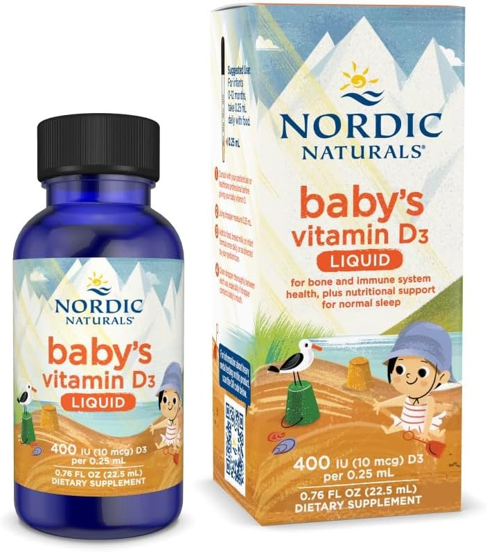 Nordic Baby's Vitamin D3 Liquid 400IU