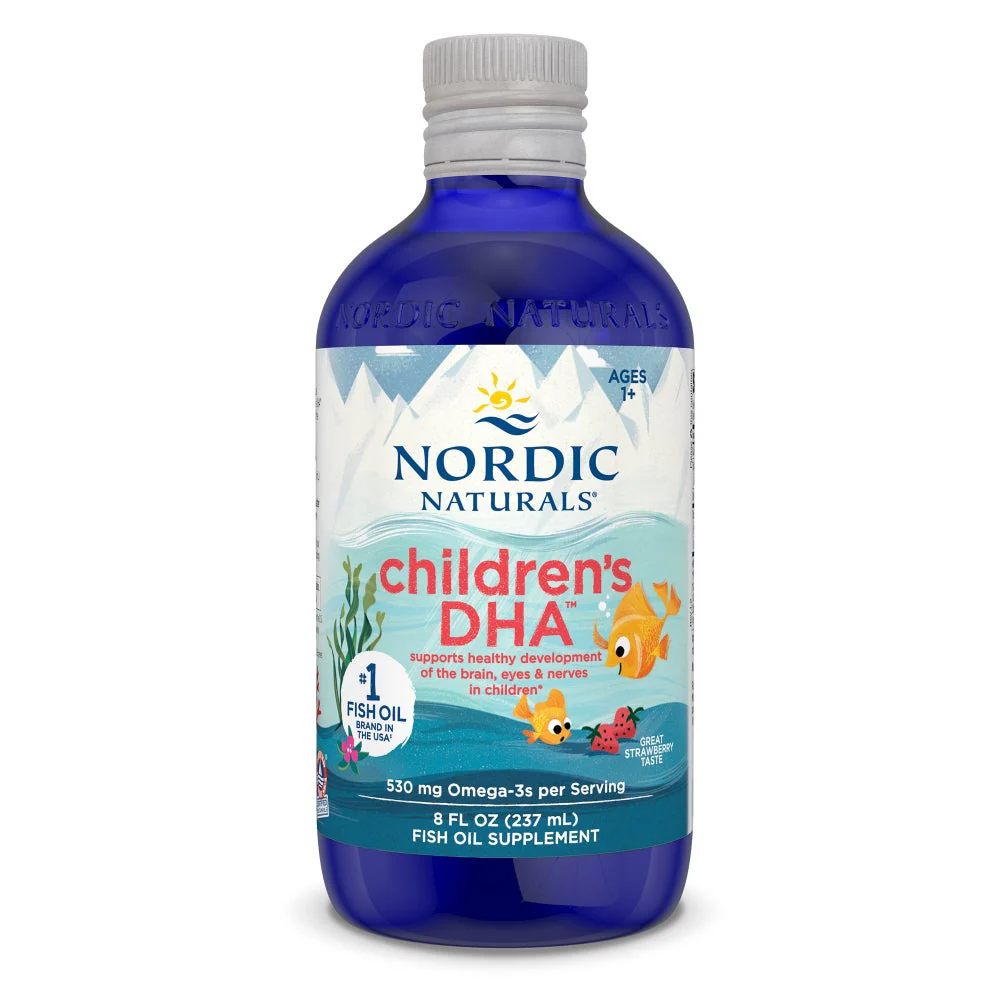 [02723] Nordic Naturals, Children's DHA™, Ages 1+, Great Strawberry