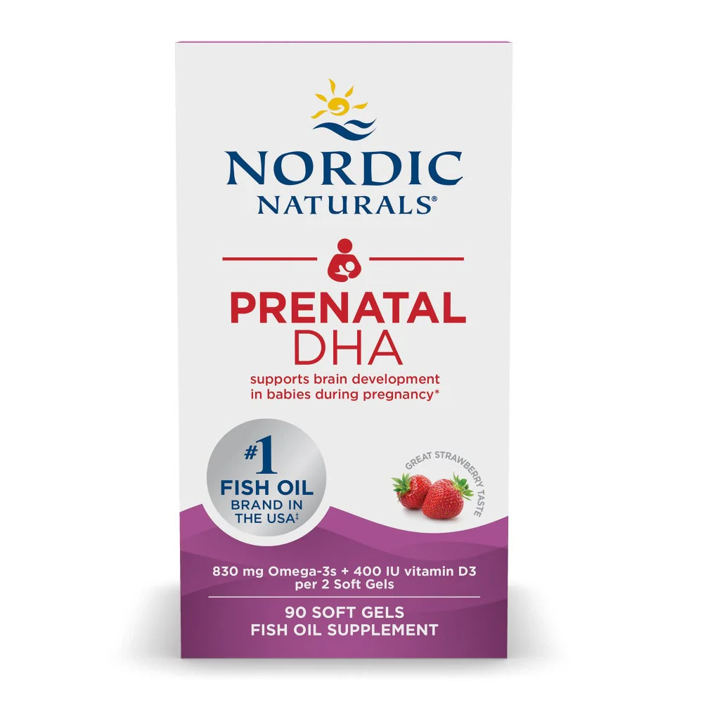 [01753] Nordic Naturals, Prenatal DHA, Strawberry