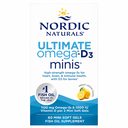 Nordic Naturals, Ultimate Omega®-D3 Minis, Great Lemon