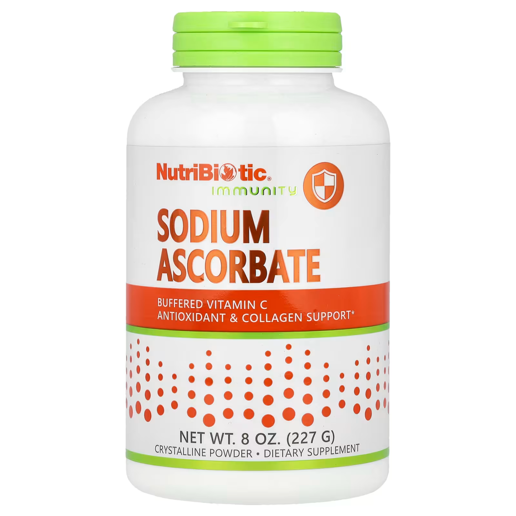 NutriBiotic, Immunity, Sodium Ascorbate, Crystalline Powder