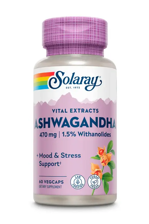 [39902] Solaray Ashwagandha Raoot Extract 470mg