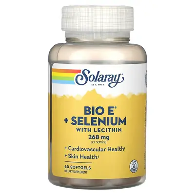 [04168] Solaray Bio Vitamin E with Selenium 268mg