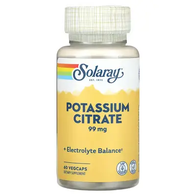 [12109] Solaray BioCitrate Potassium