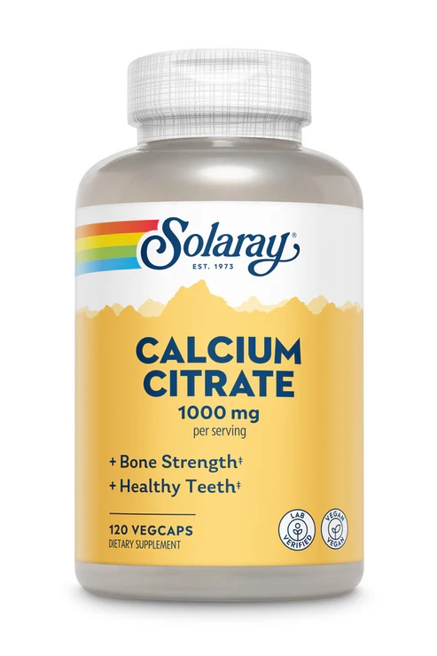 [04585] Solaray Calcium Citrate 1000mg 120 vc