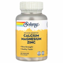 Solaray Calcium, Magnesium, Zinc 100 vegcap