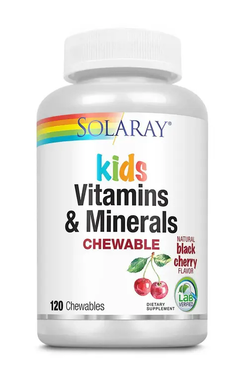 [04797] Solaray Children's Vitamins & Minerals, Chewable 120