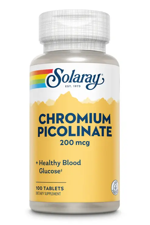 [04589] Solaray Chromium Picolinate 200mcg,