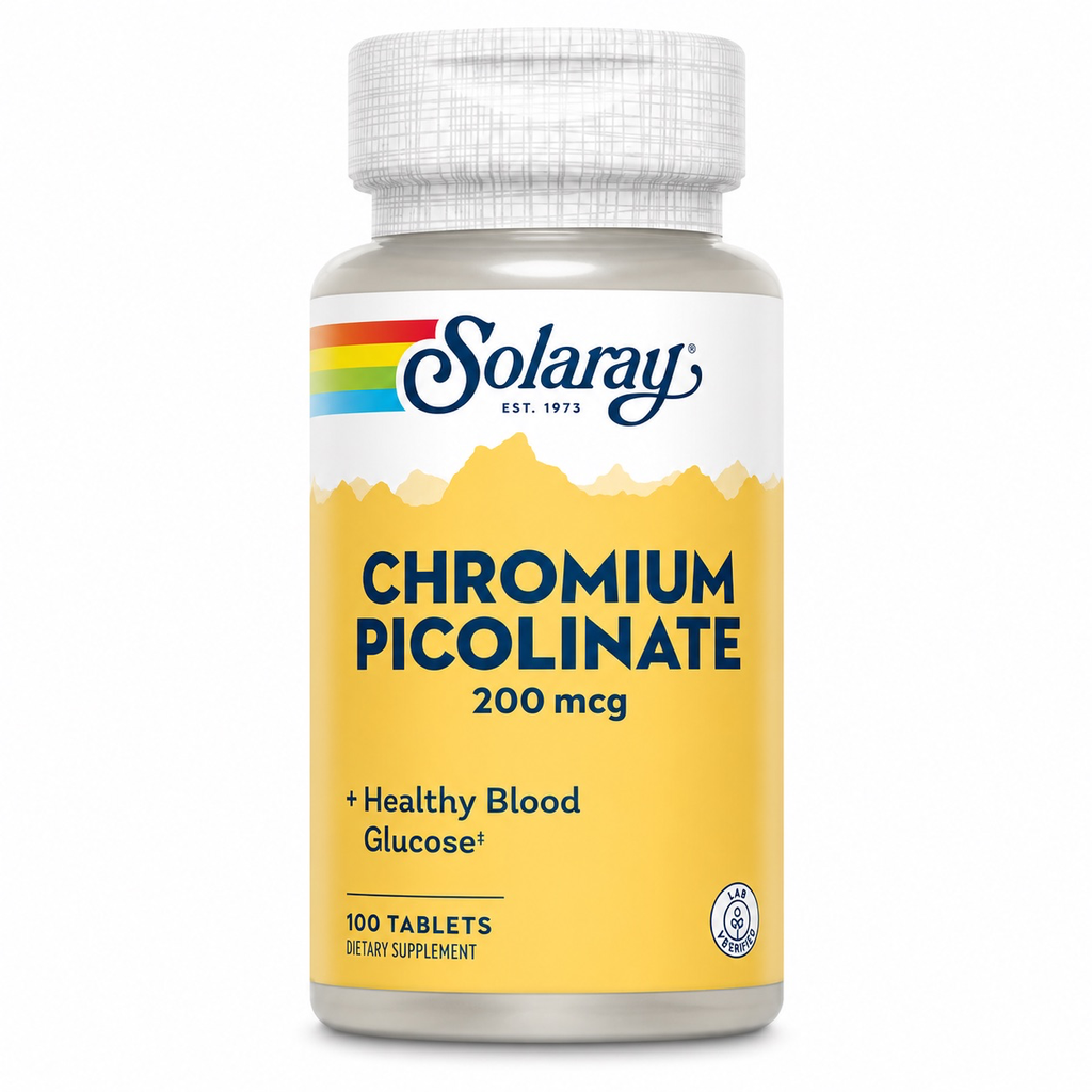 [04589] Solaray Chromium Picolinate 200mcg