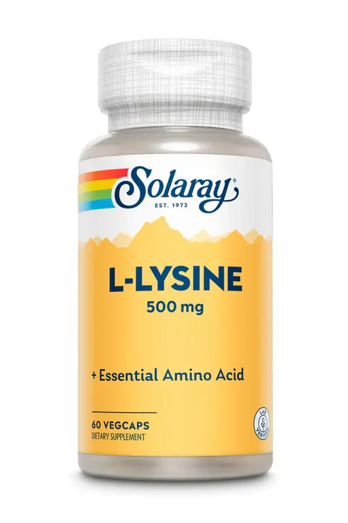 [04940] Solaray L-Lysine, Free Form 500mg