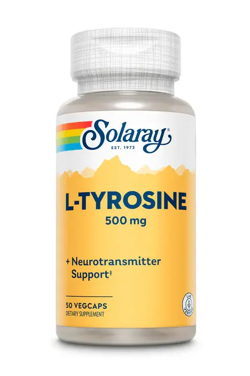 [04990] Solaray L-Tyrosine, Free Form 500mg