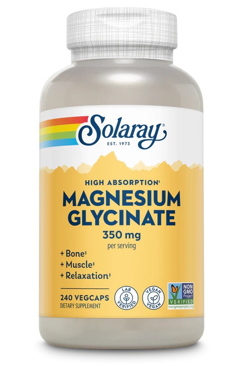 [89504] Solaray Magnesium Glycinate 350mg 240 VC
