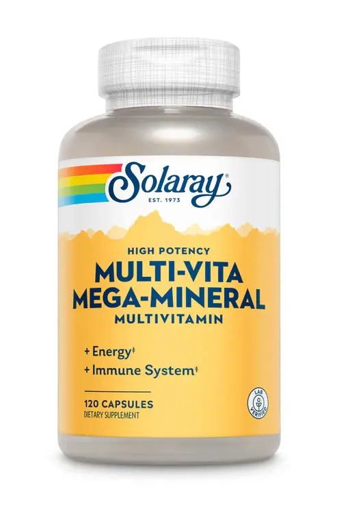 [04772] Solaray Mega-Mineral Multi-Vitamin