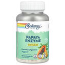 Solaray Papaya Enzyme, Tropical 180 Chewable