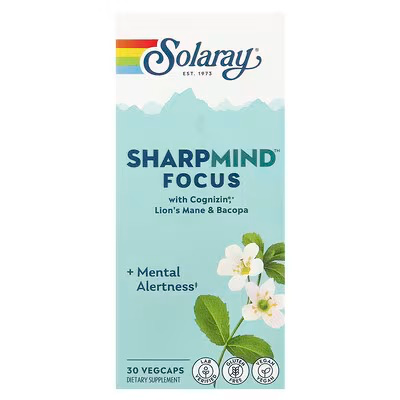 [49967] Solaray SharpMind Focus