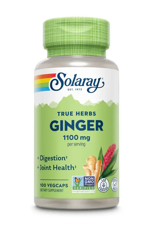 [01300] Solaray True Herbs Ginger Root 550mg