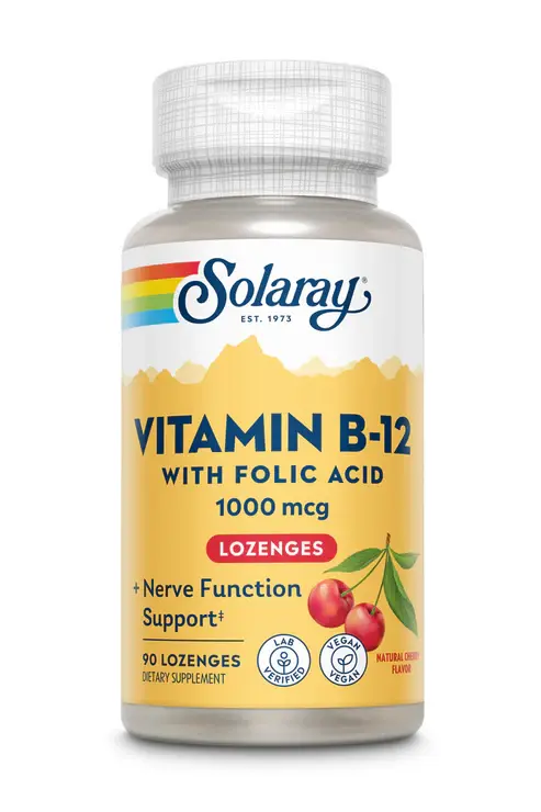 [04345] Solaray Vitamin B-12 1000mcg