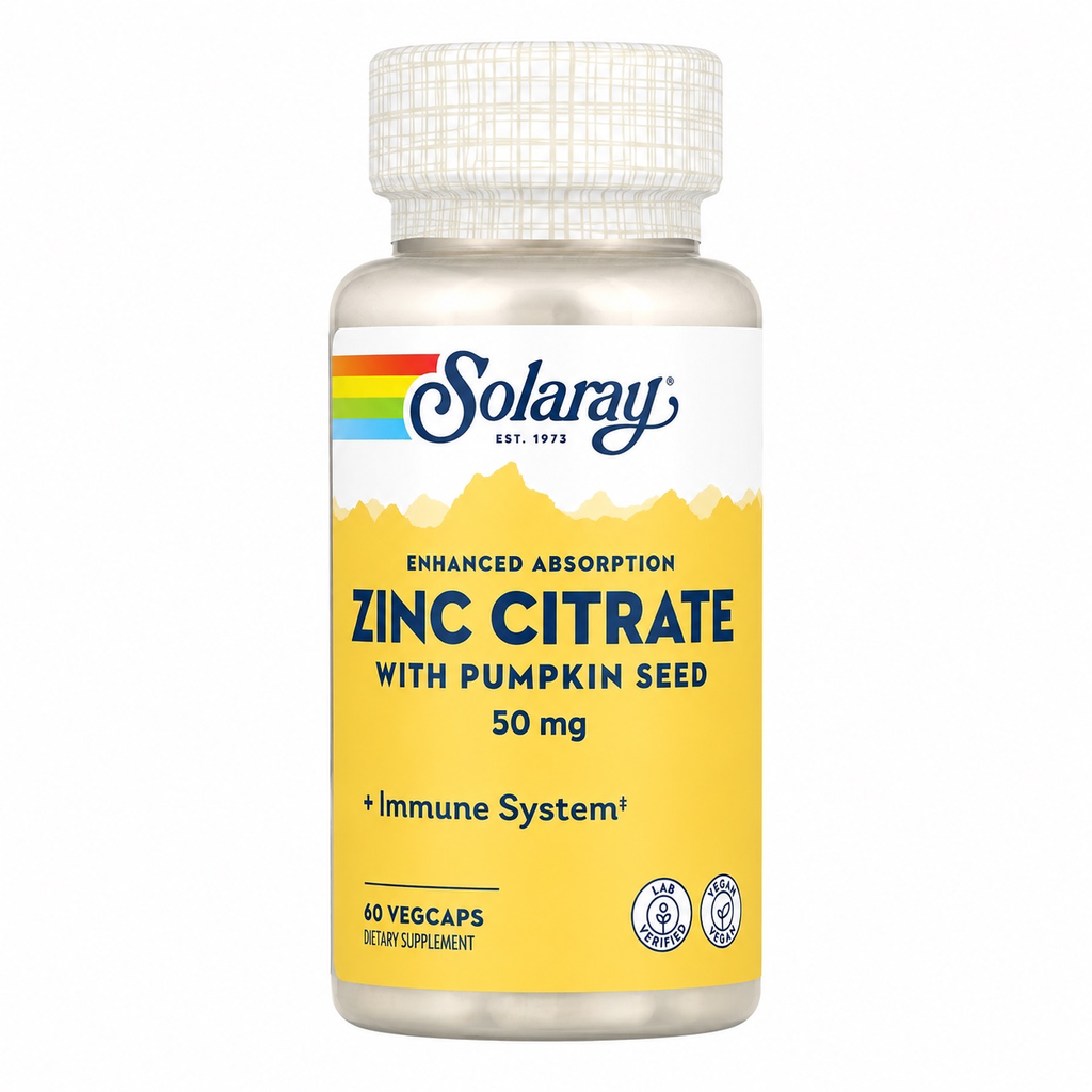 [47102] Solaray Zinc Citrate 50mg
