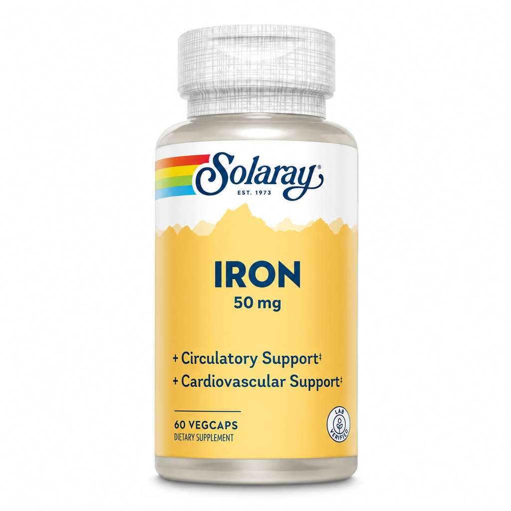 [46105] Solaray lron Amino Acid Chelate 50mg