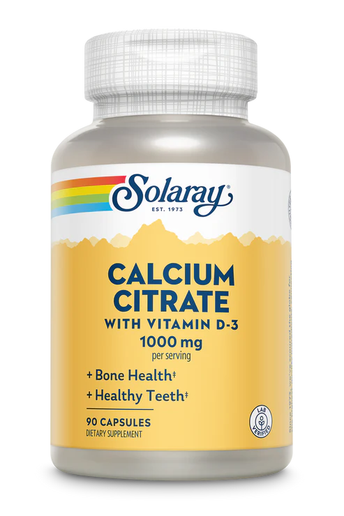 [04583] Solaray, Calcium Citrate with Vitamin D-3