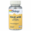 Solaray, Folic Acid, 470 mcg (800 mcg DFE)