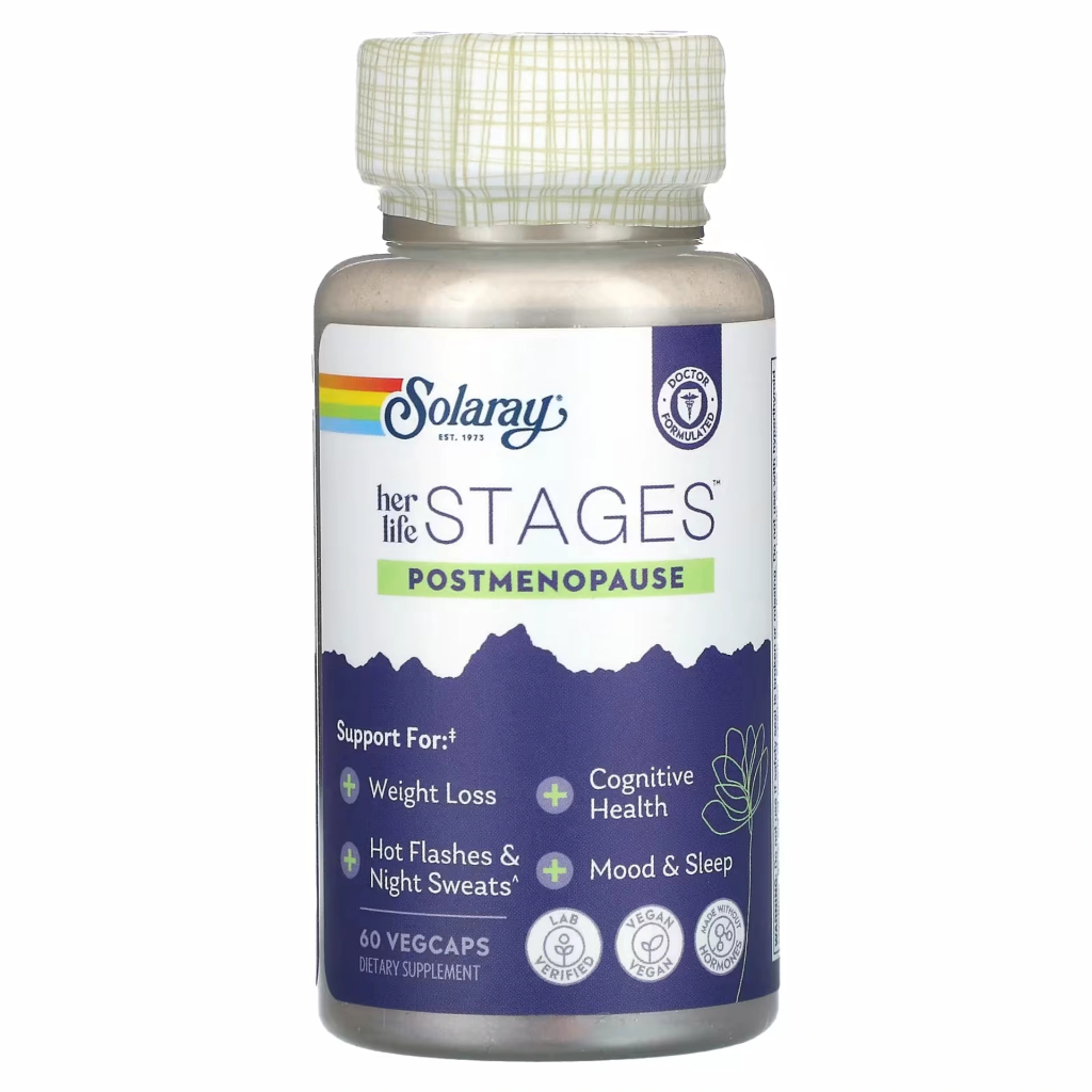 [67555] Solaray, Her Life Stages, Postmenopause