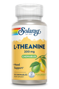 Solaray, L-Theanine, Natural Lemon-Lime, 200 mg