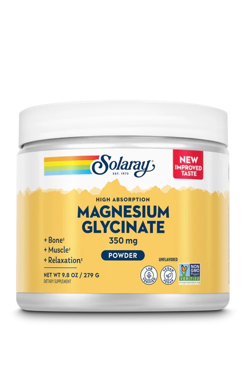 [70971] Solaray, Magnesium Glycinate Powder, Unflavored