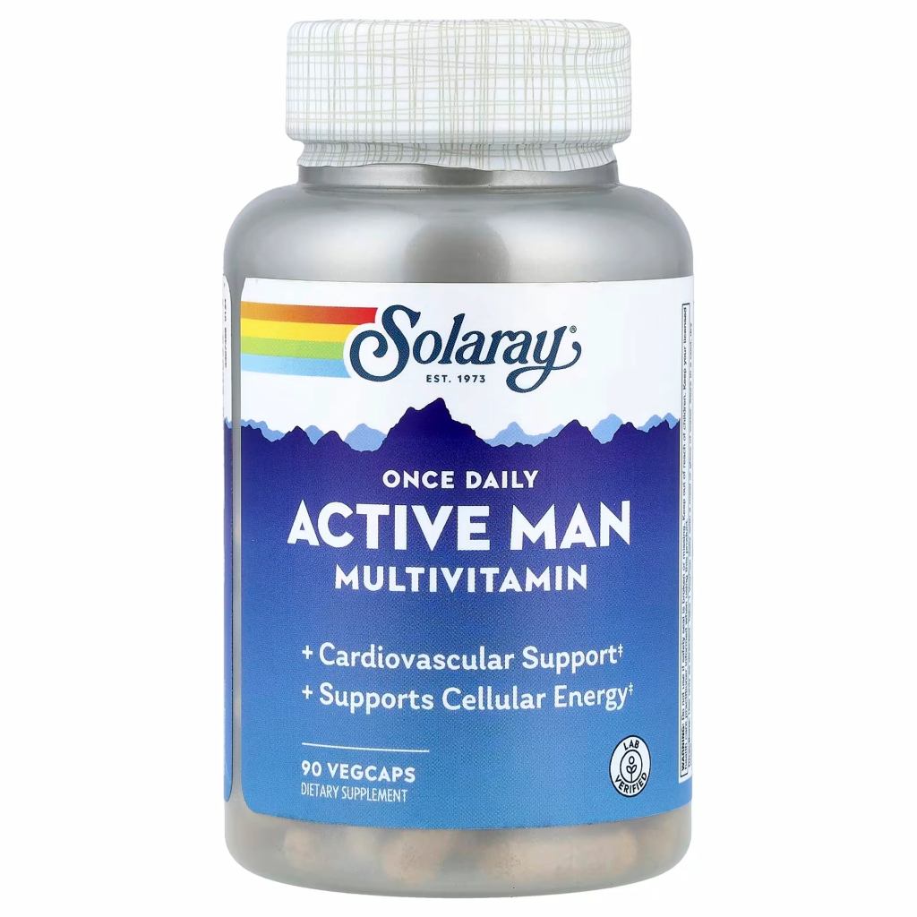 [20055] Solaray, Once Daily Active Man Multivitamin