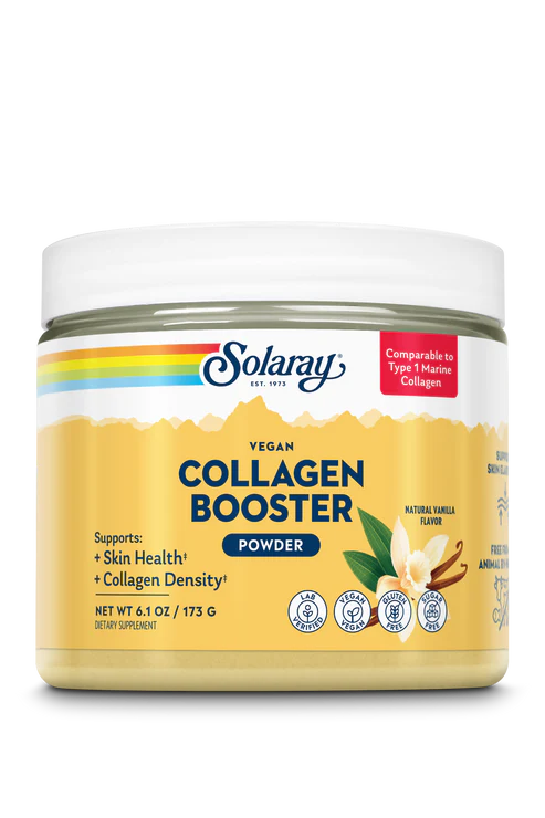 [14907] Solaray, Vegan Collagen Booster Powder, Natural Vanilla
