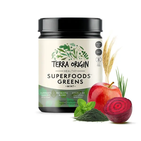 Terra Origin Greens Superfoods Mint