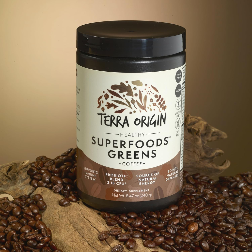[00722] Terra Origin Greens Superfoods coffee