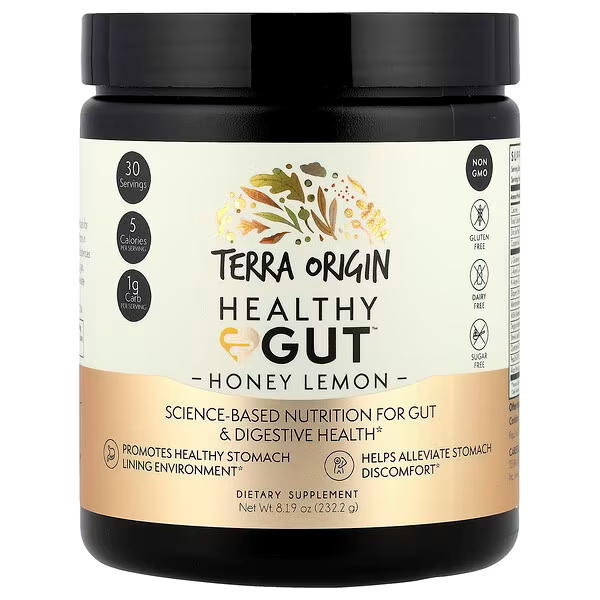 [00731] Terra Origin, Healthy Gut™, Honey Lemon