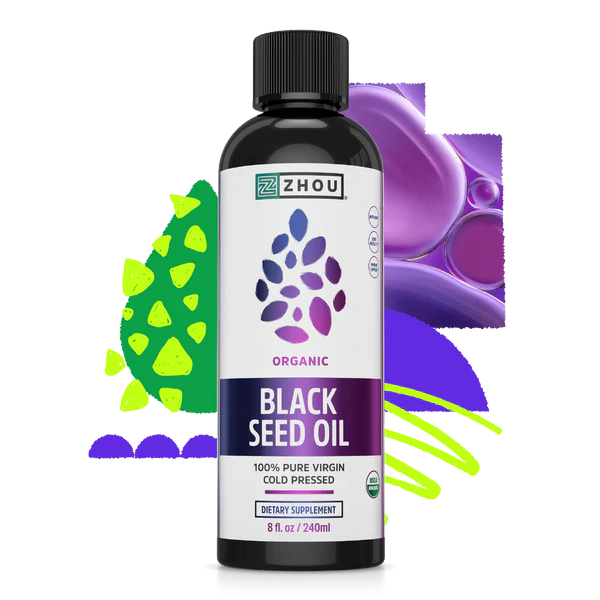 [00627] Zhou Nutrition, Organic Black Seed Oil