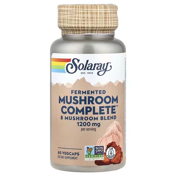 Solaray, Fermented Mushroom Complete
