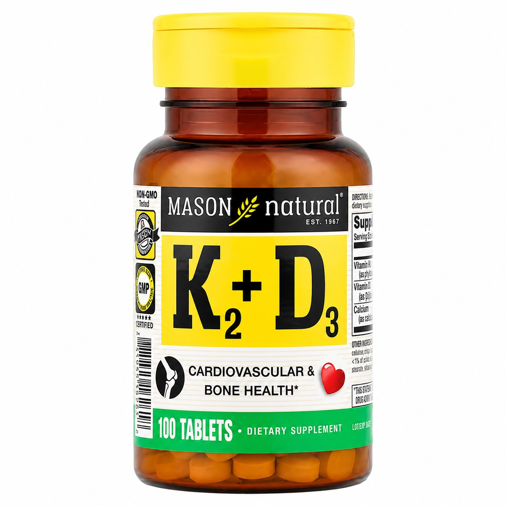 [16261] Mason Natural, Vitamin K2 + D3