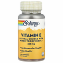 Solaray, Vitamin E, 268mg (100 softgels)