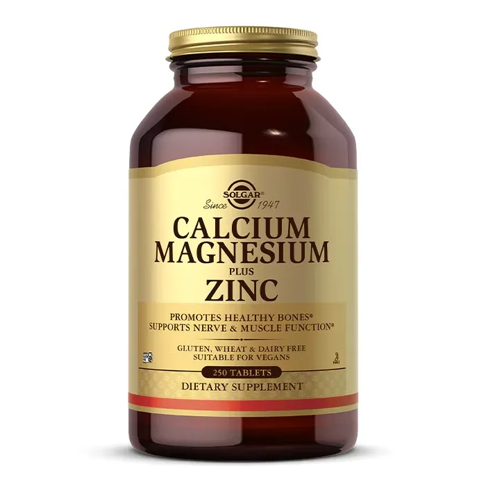[00520] Solgar, Calcium Magnesium plus Zinc