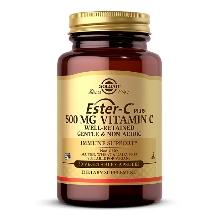[01038] Solgar Ester C ® Plus 500mg Vitamin C Vegetable