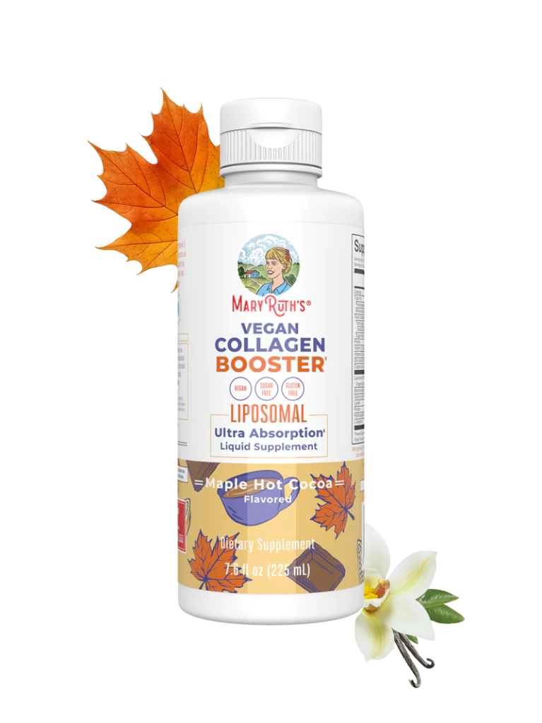 [62075] MaryRuth's, Vegan Collagen Booster Liposomal, Maple Hot Cocoa